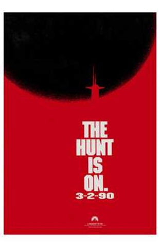 The Hunt for Red October Movie Poster Print