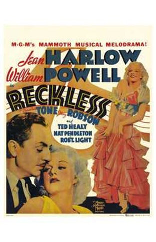Reckless Movie Poster Print