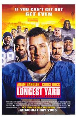 The Longest Yard Movie Poster Print