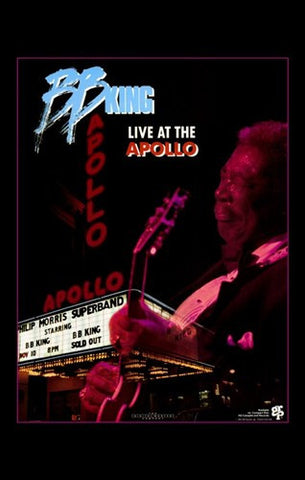 Bb King Live At the Apollo Movie Poster Print