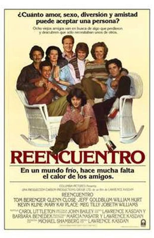 The Big Chill Movie Poster Print