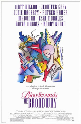 Bloodhounds of Broadway Movie Poster Print