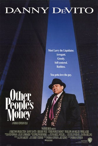 Other People's Money Movie Poster Print
