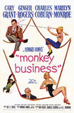 Monkey Business Movie Poster Print