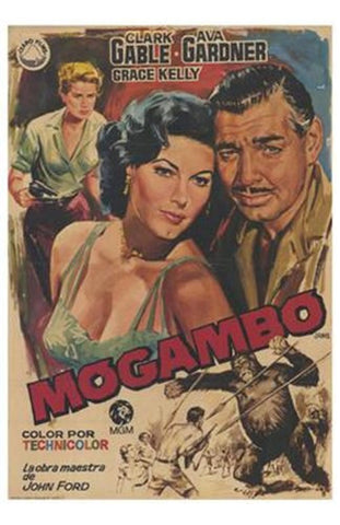 Mogambo Movie Poster Print