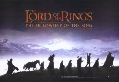 Lord of the Rings: The Fellowship of the Ring - style I Movie Poster Print