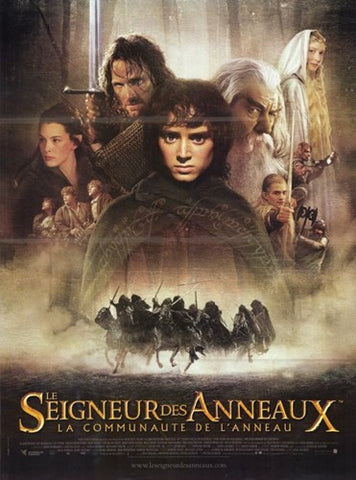 Lord of the Rings: Fellowship of the Ring Movie Poster Print