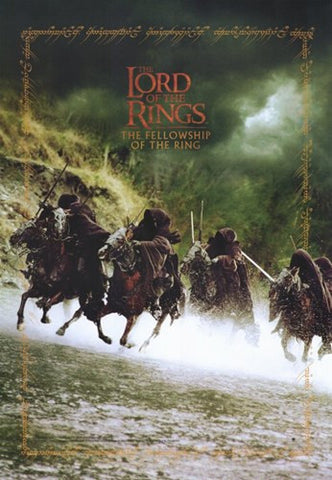 Lord of the Rings: Fellowship of the Ring Movie Poster Print