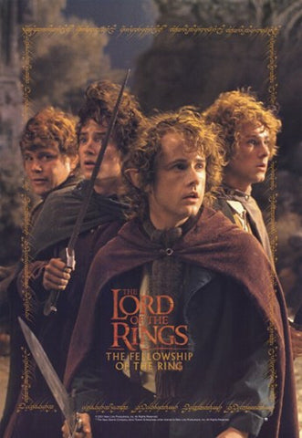 Lord of the Rings: Fellowship of the Ring Movie Poster Print
