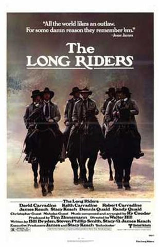 The Long Riders Movie Poster Print
