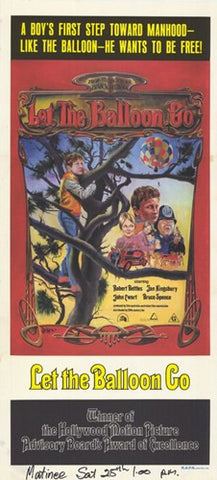 Let the Balloon Go Movie Poster Print