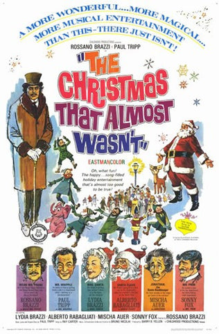 The Christmas That Almost Wasn't Movie Poster Print