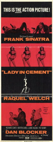 Lady In Cement Movie Poster Print