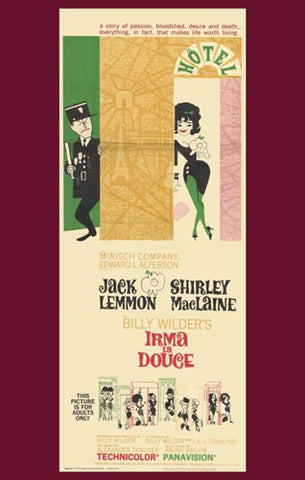 Irma La Douce Movie Poster Print