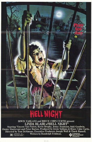 Hell Night Movie Poster Print