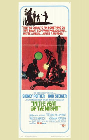 in the Heat of the Night Movie Poster Print