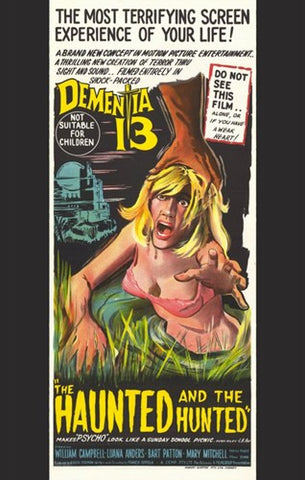 Dementia 13 Movie Poster Print