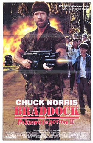 Braddock: Missing in Action 3 Movie Poster Print