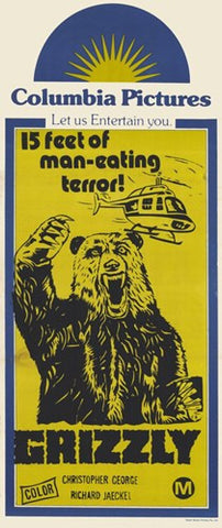 Grizzly Movie Poster Print