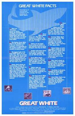 Great White Movie Poster Print