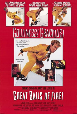 Great Balls of Fire Movie Poster Print