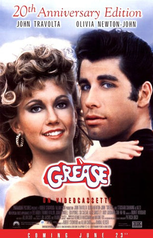 Grease Movie Poster Print