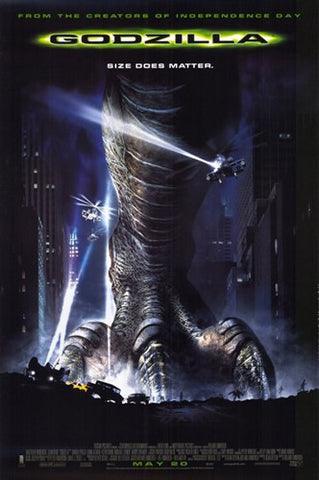Godzilla Movie Poster Print