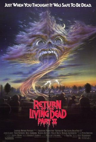 Return of the Living Dead 2 Movie Poster Print