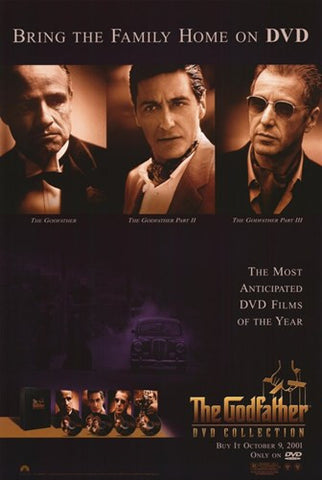 The  Godfather Movie Poster Print