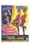 Gentlemen Prefer Blondes Movie Poster Print