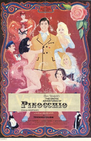 The Erotic Adventures of Pinocchio Movie Poster Print