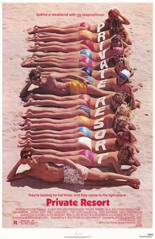 Private Resort Movie Poster Print