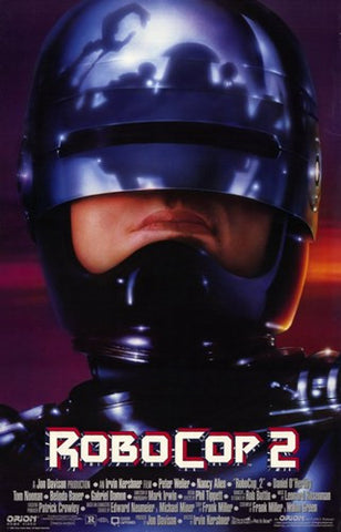 Robocop 2 Movie Poster Print