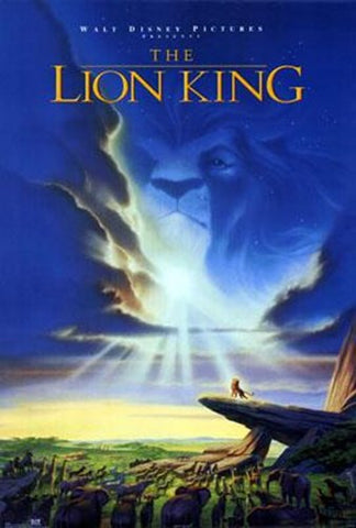 The Lion King Movie Poster Print