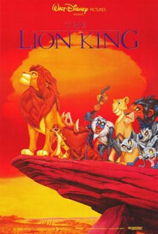 The Lion King Movie Poster Print