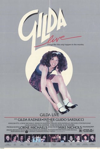 Gilda Live Movie Poster Print