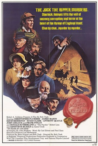Murder By Decree Movie Poster Print