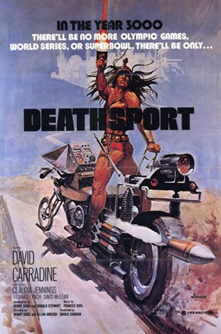 Deathsport Movie Poster Print