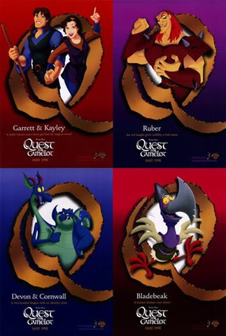 Quest for Camelot Movie Poster Print