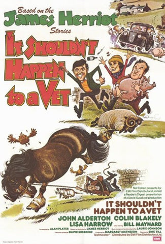 It Shouldn't Happen to a Vet Movie Poster Print
