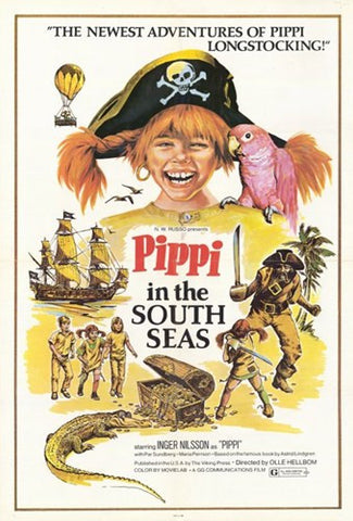 Pippi in the South Seas Movie Poster Print