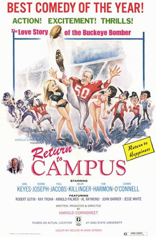 The Return to Campus Movie Poster Print