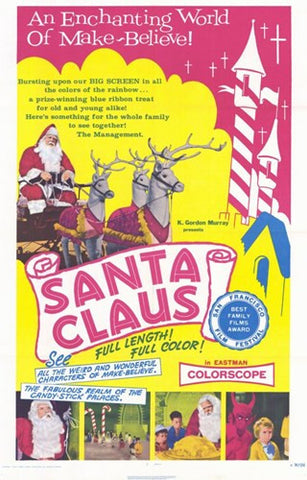Santa Claus Movie Poster Print