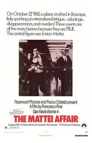 The Mattei Affair Movie Poster Print