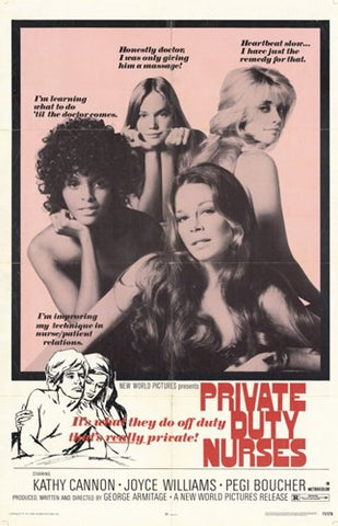 Private Duty Nurses Movie Poster Print