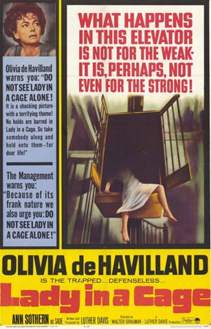 Lady in a Cage Movie Poster Print