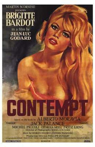 Contempt Movie Poster Print