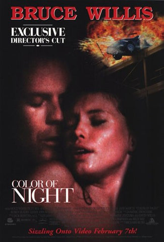 Color of Night Movie Poster Print