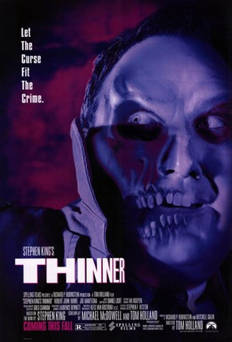 Stephen King's Thinner Movie Poster Print