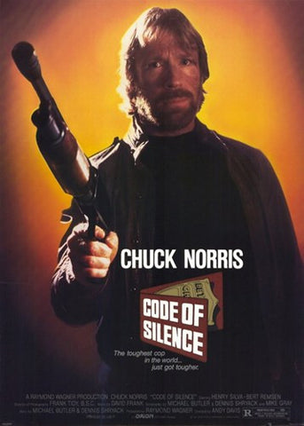 Code of Silence Movie Poster Print